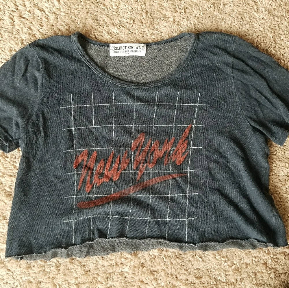 Cropped shirt